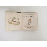 Kate Greenaway's AlphabetLondon, Routledge & Sons, o.J. (um 1885). Mit Titelbild und -vignette sowie