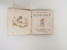 Kate Greenaway's AlphabetLondon, Routledge & Sons, o.J. (um 1885). Mit Titelbild und -vignette sowie
