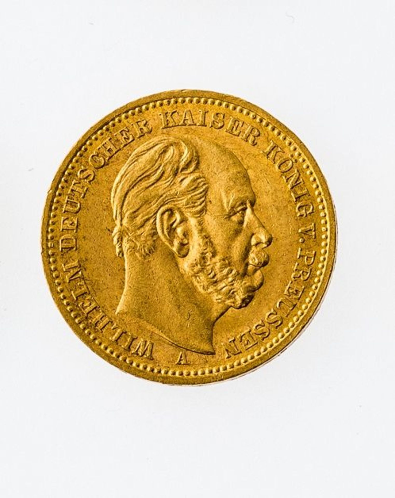 Preußen20 Mark 1888, Wilhelm I. GG 900, 7,95 g.