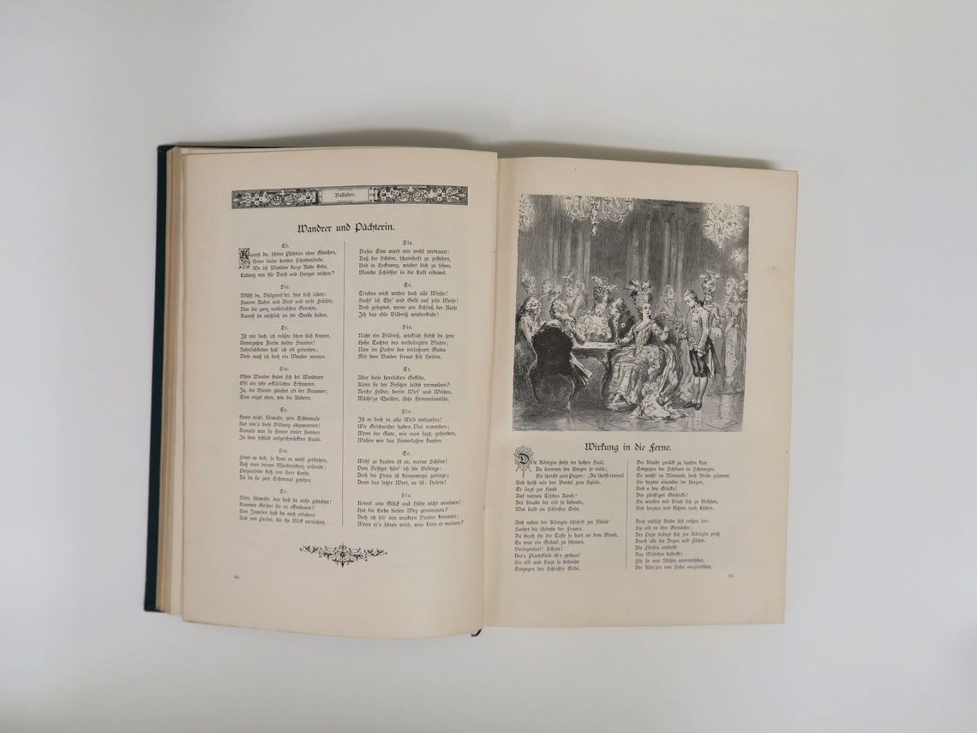 Konvolut europäischer KlassikerInsgesamt 13 Bände: Goethe's Werke (in 5 Bd.). Illustrirt von