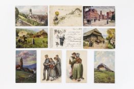 Schwarzwald-Künstlerkarten