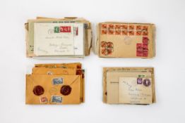 Konv. loser Briefmarken und Briefe