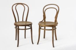 Paar Thonet Kaffeehausstühle