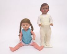 Zwei Puppenmädchen