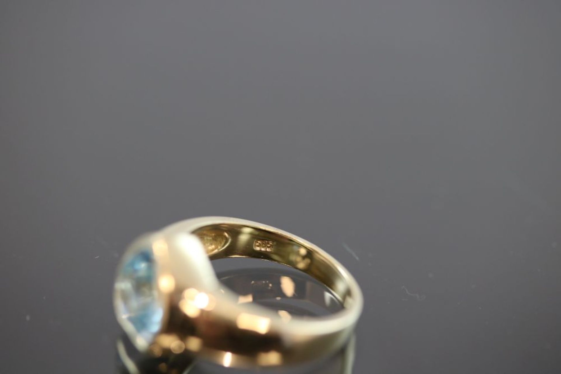 Topas-Ring, 585 Gelbgold - Bild 3 aus 3