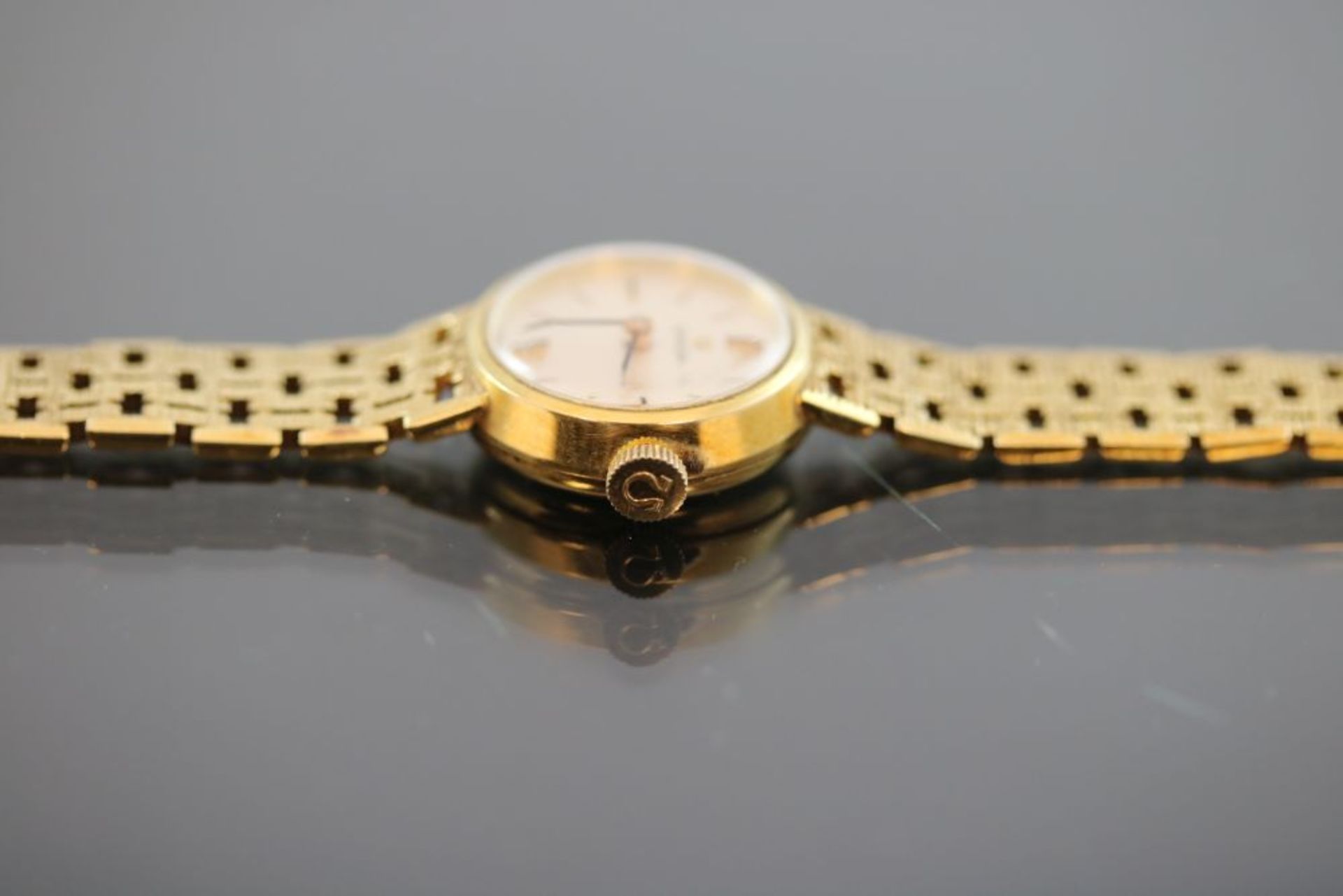 Omega Damenuhr 750 Gold - Bild 3 aus 3