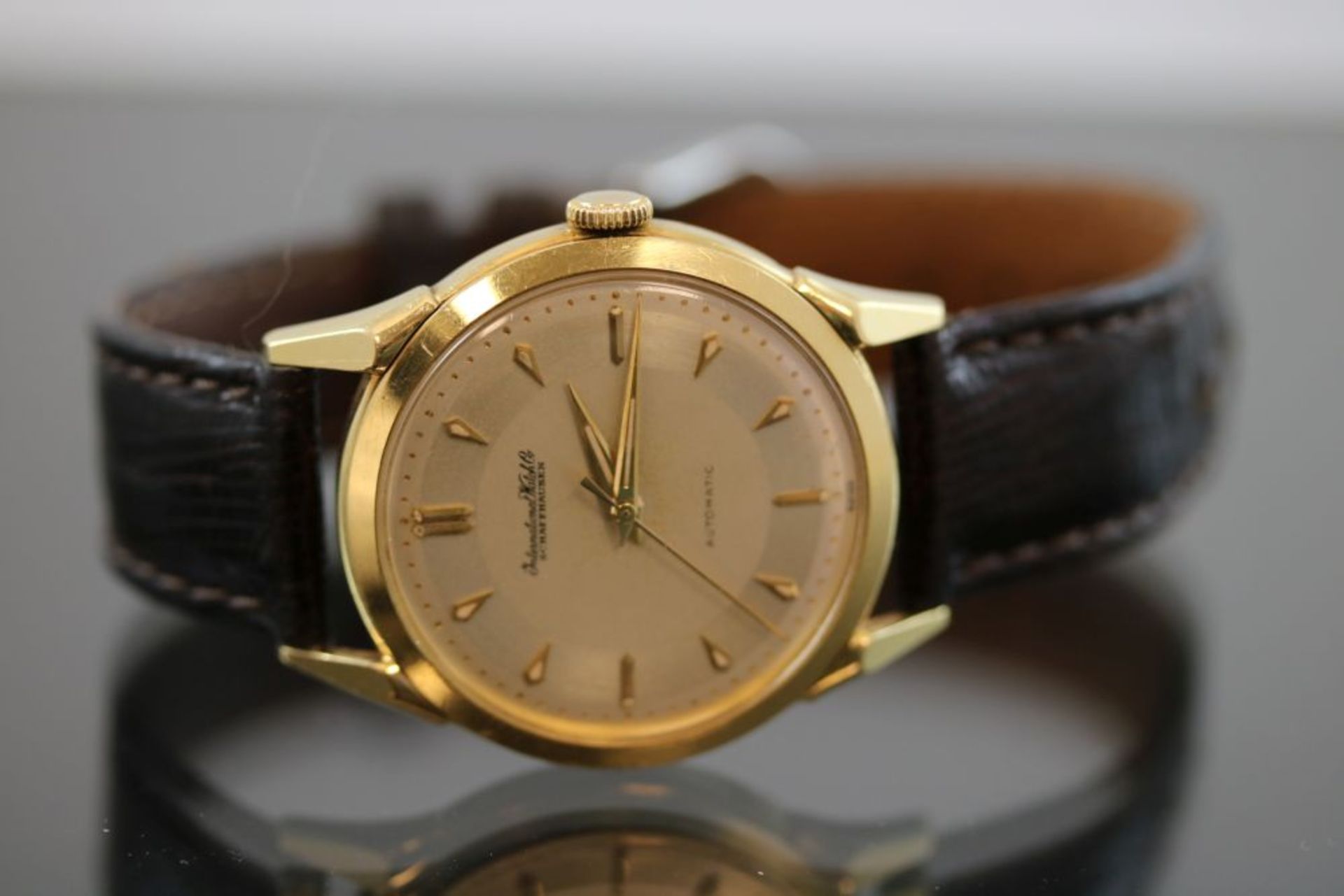 IWC-Schaffhausen-Uhr, 750 Gold