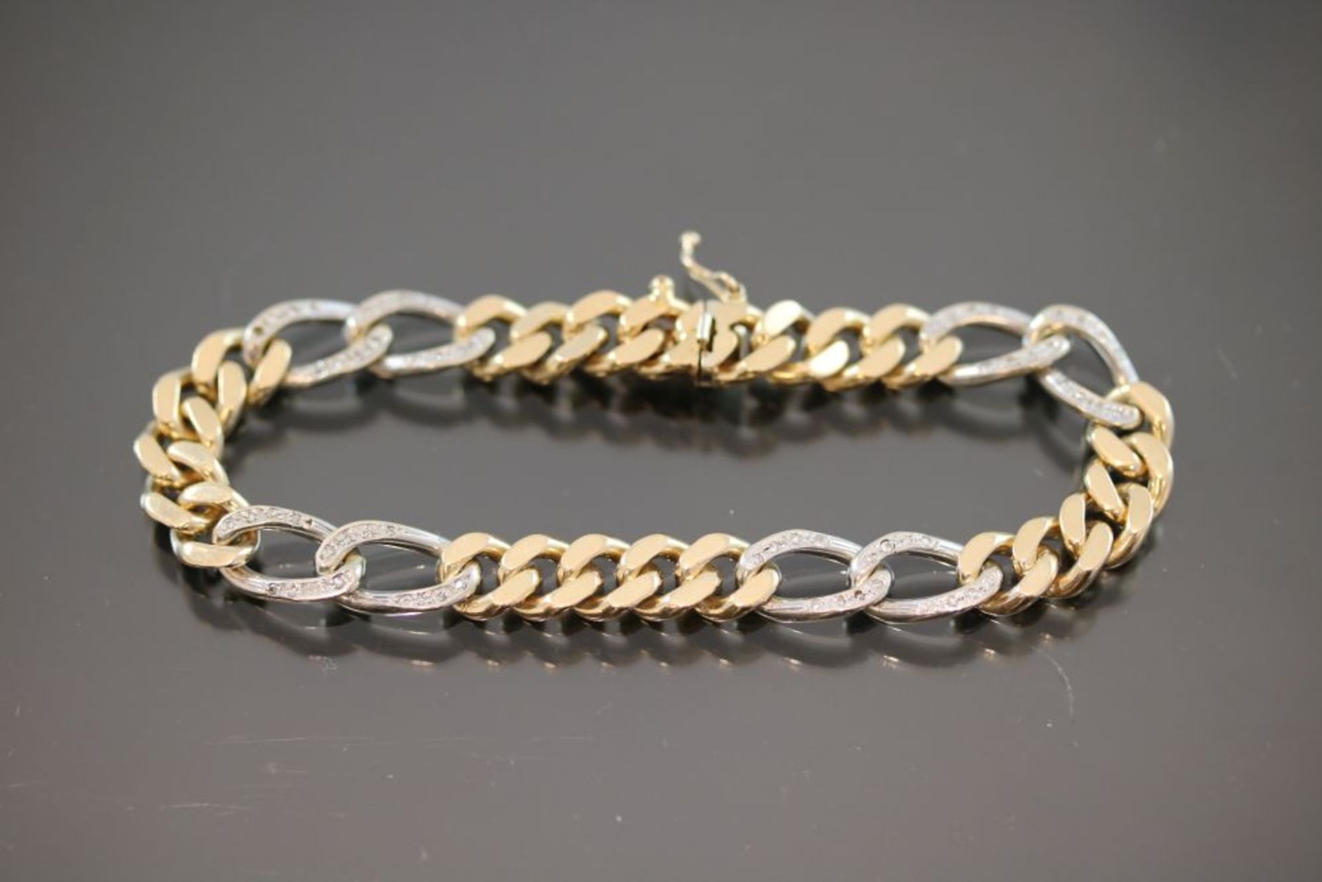 Diamant-Armband, 585 Gold