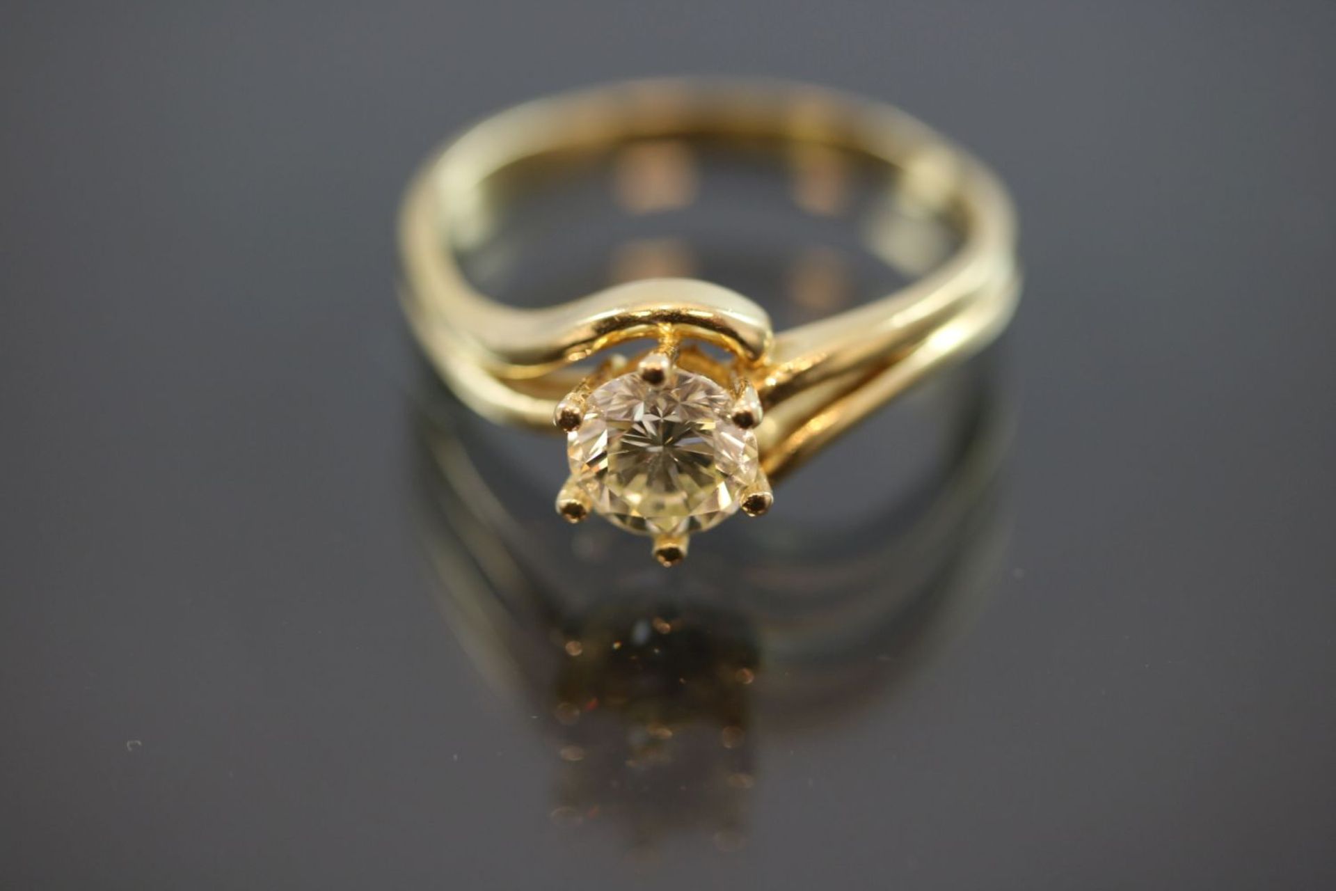Brillant-Ring, 750 Gold
