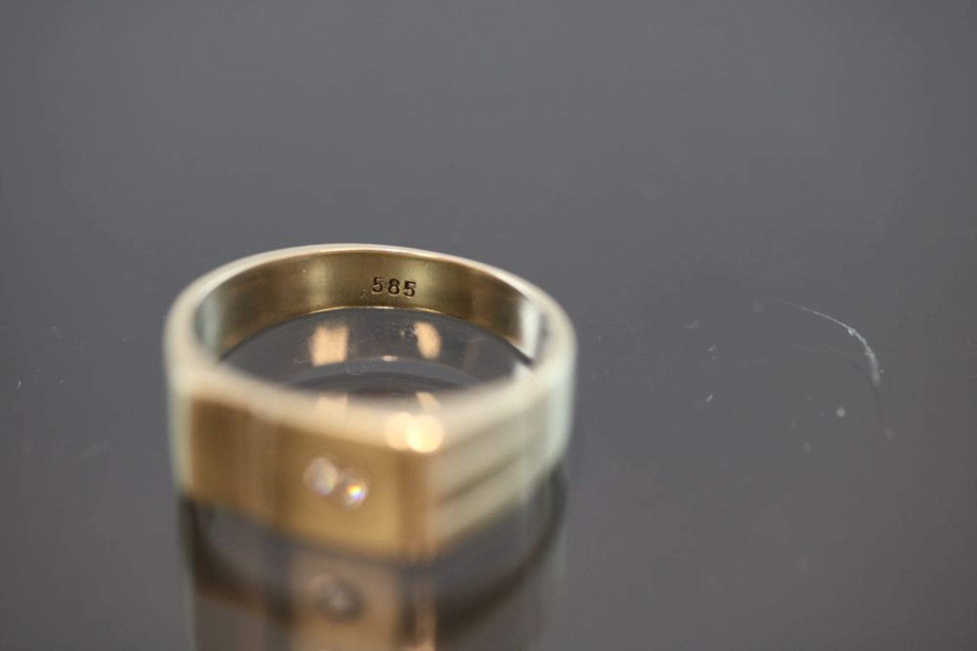 Brillant-Ring, 585 Gold - Bild 3 aus 3