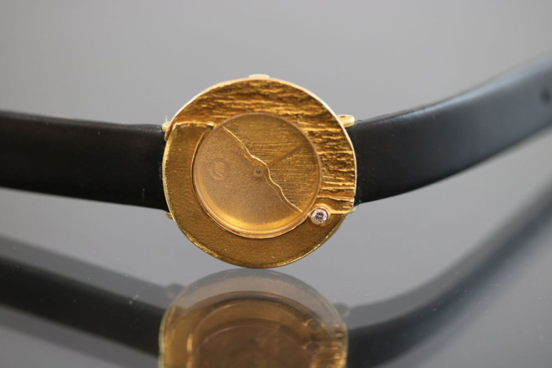 ARS-Design-Uhr, 750 Gold