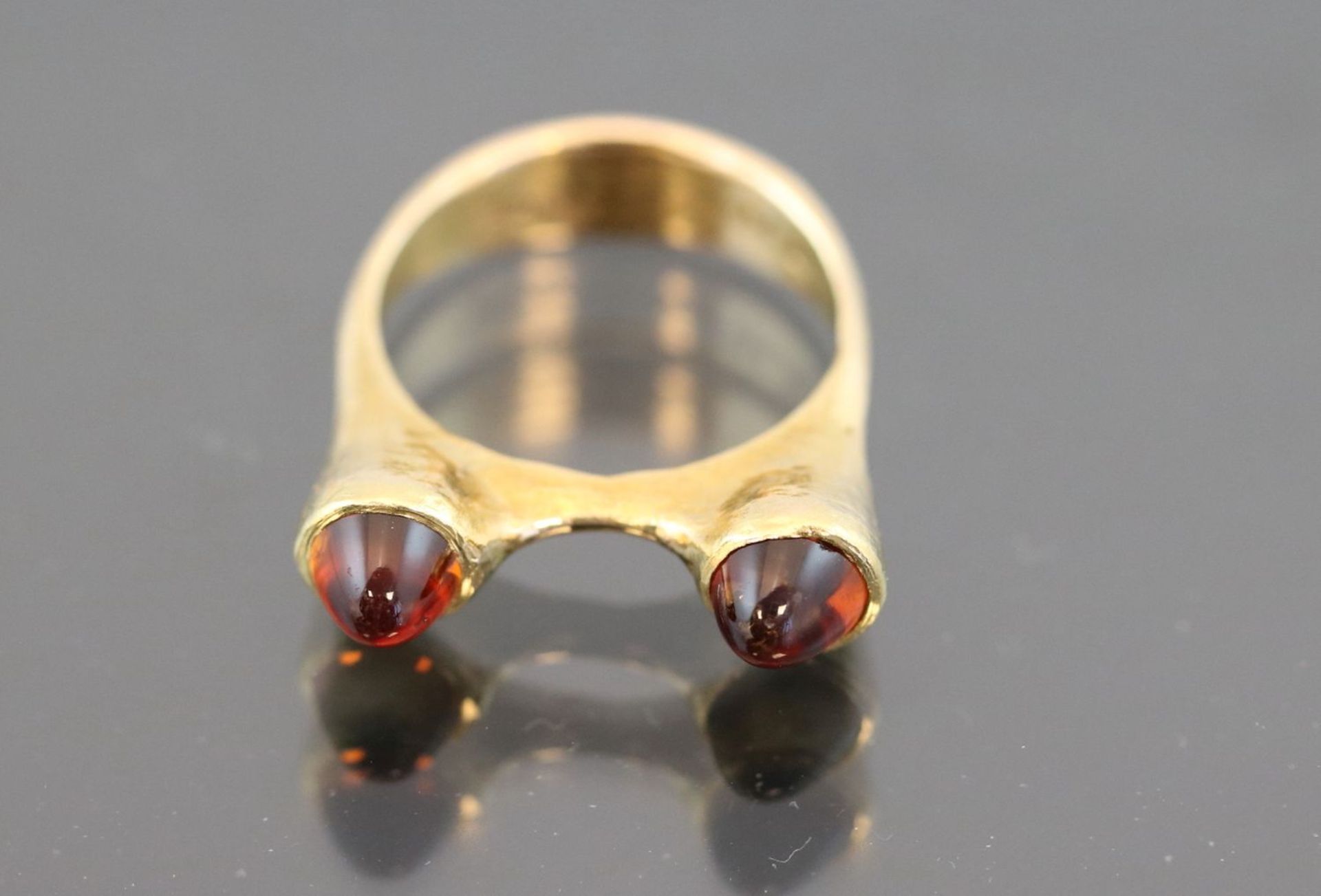 Zobel-Mandaringranat-Ring, 750 Gold