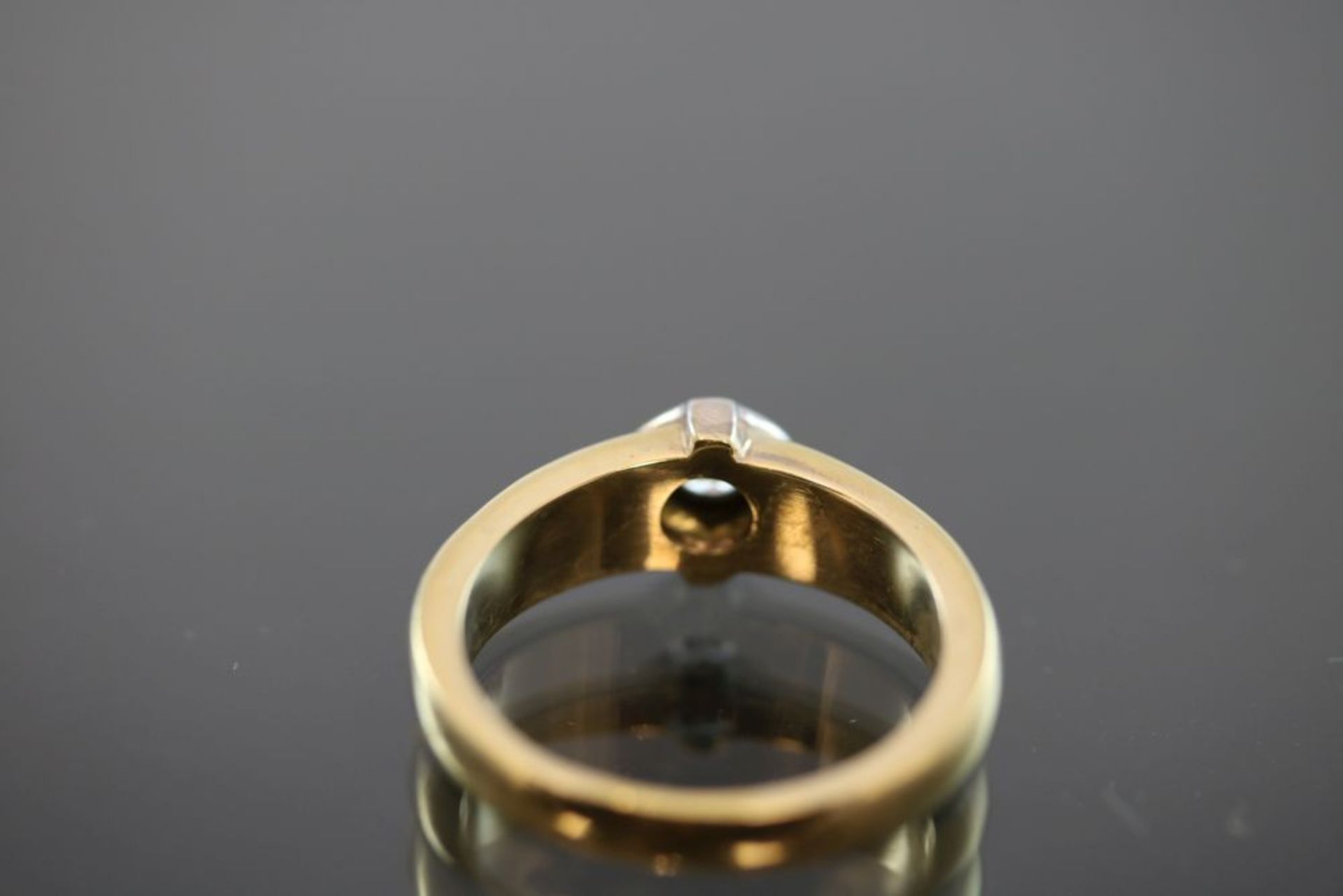 Brillant-Ring, 750 Gold - Bild 3 aus 3