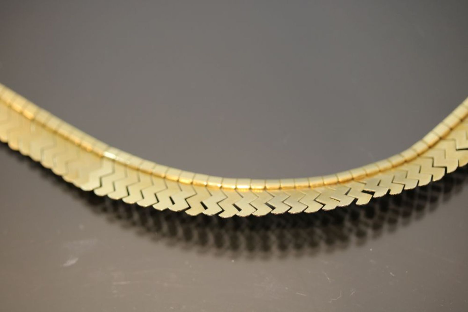 Gold-Collier, 750 Gold - Bild 2 aus 3