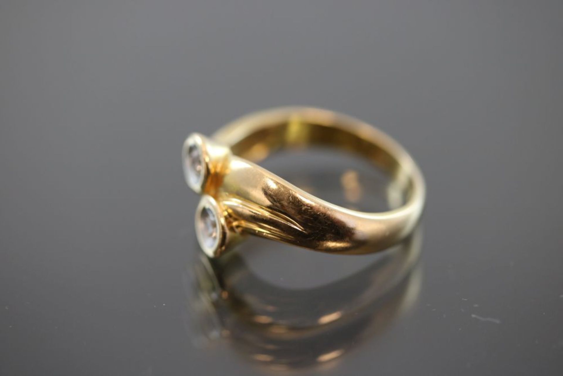 Brillant-Ring, 585 Gold - Bild 2 aus 3