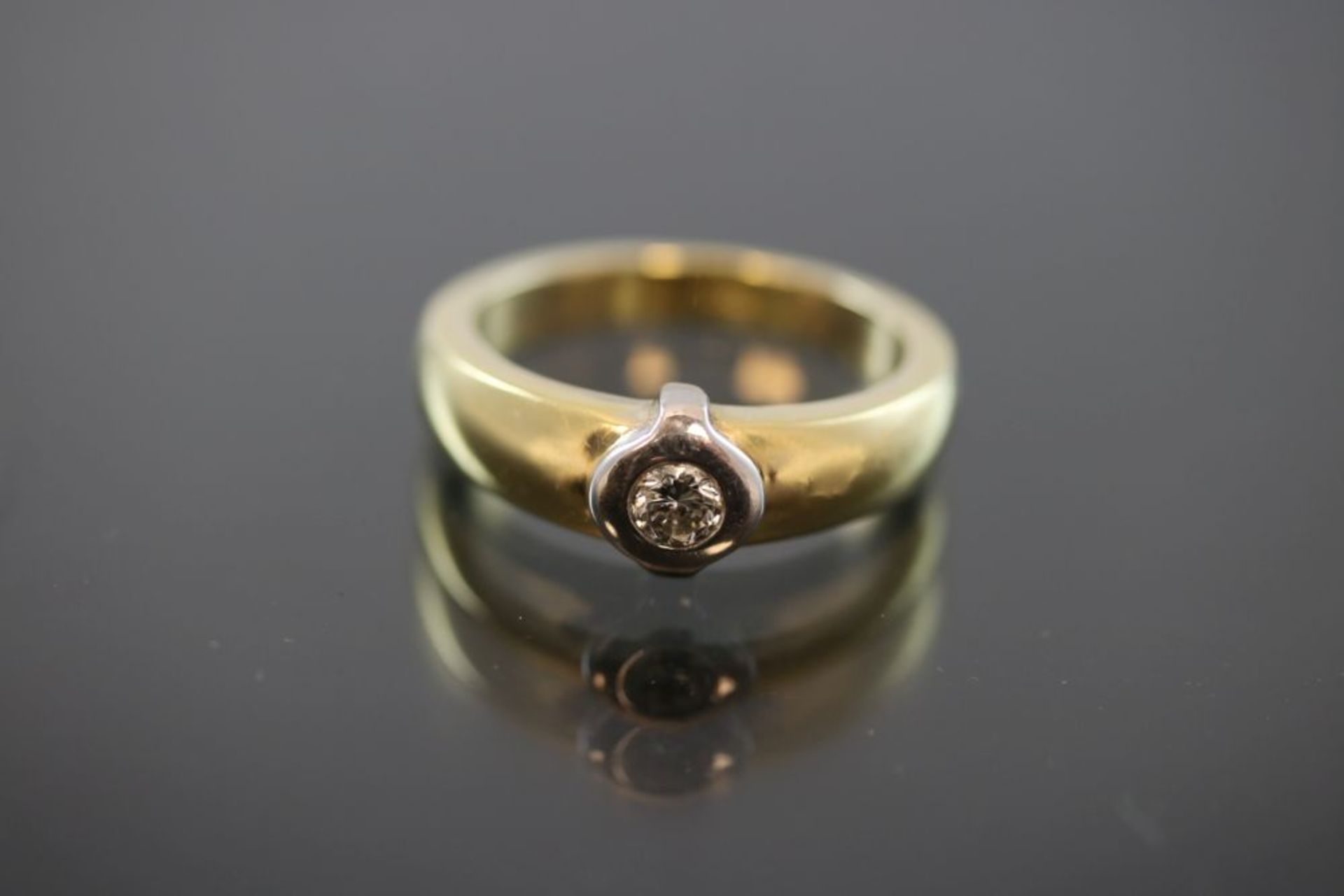 Brillant-Ring, 750 Gold