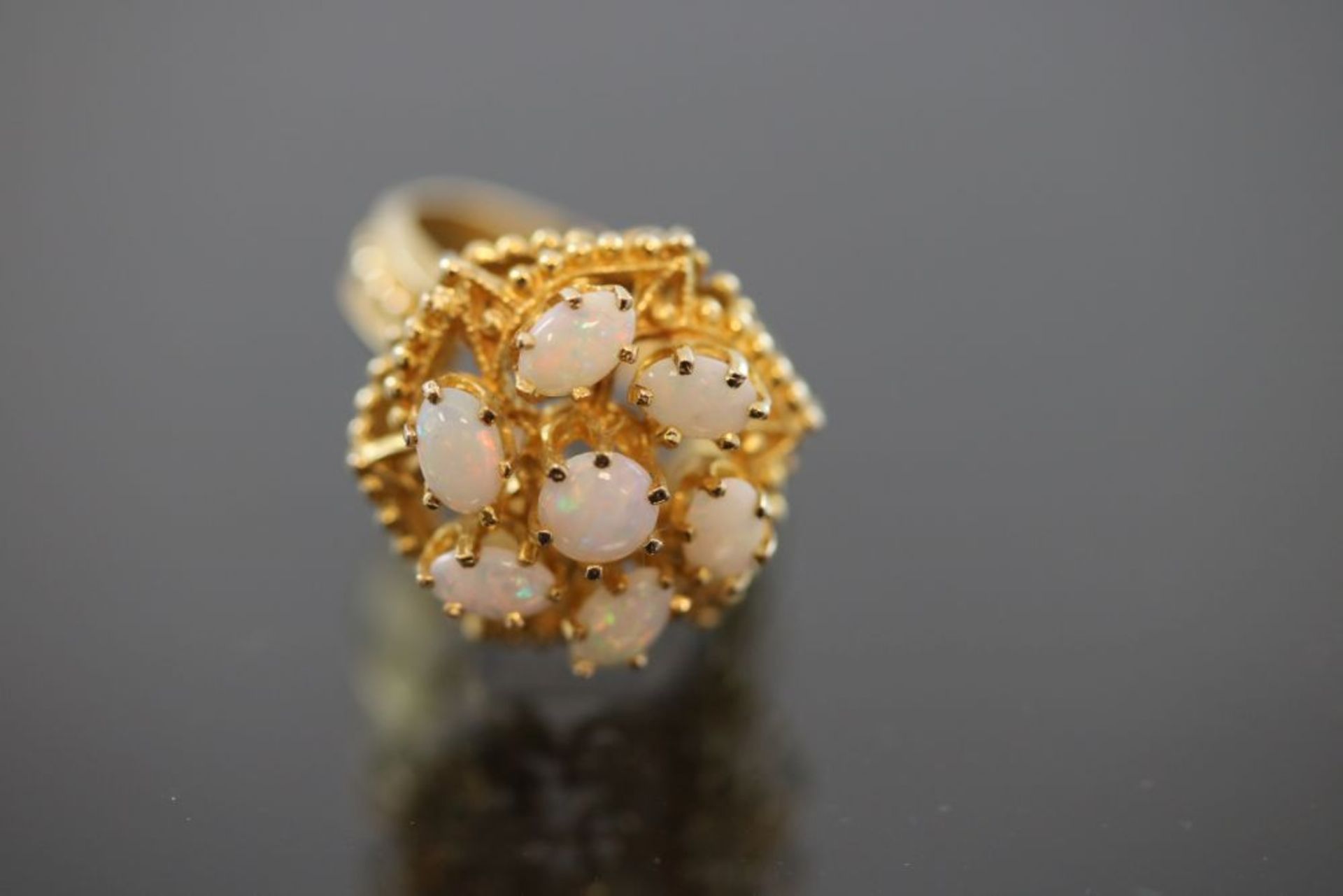Opal-Ring, 585 Gold