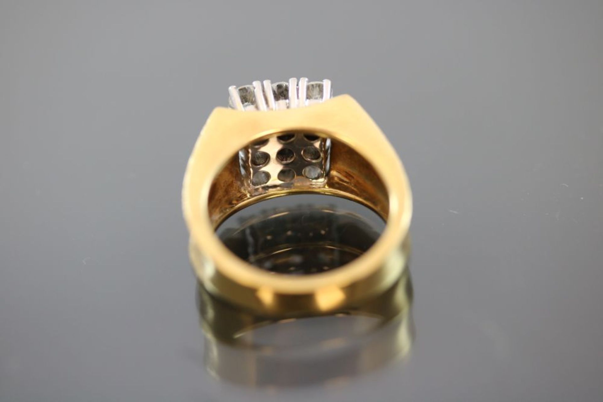 Brillant-Ring, 750 Gelbgold - Image 3 of 3