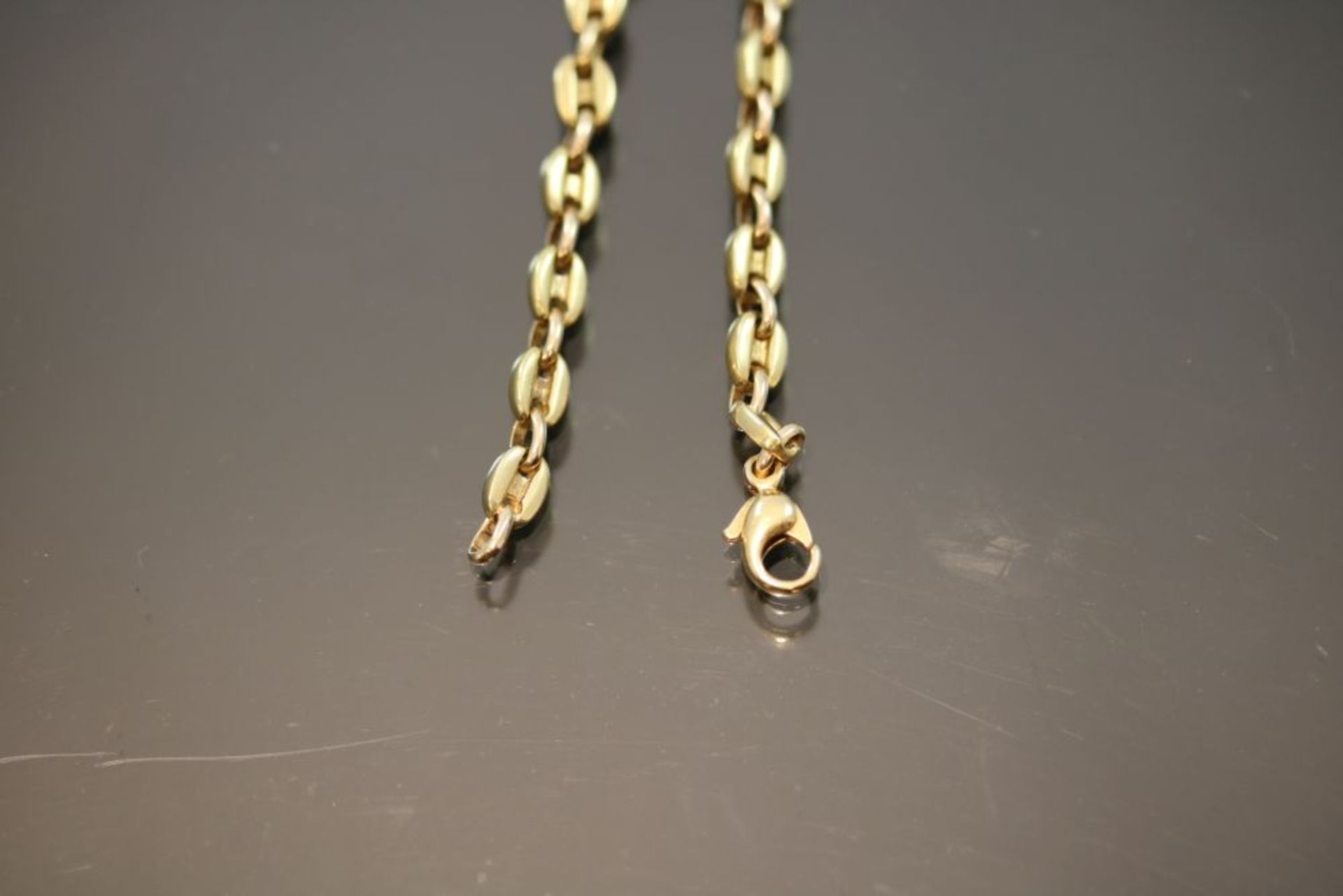 Brillant-Halskette, 750 Gold - Bild 3 aus 3