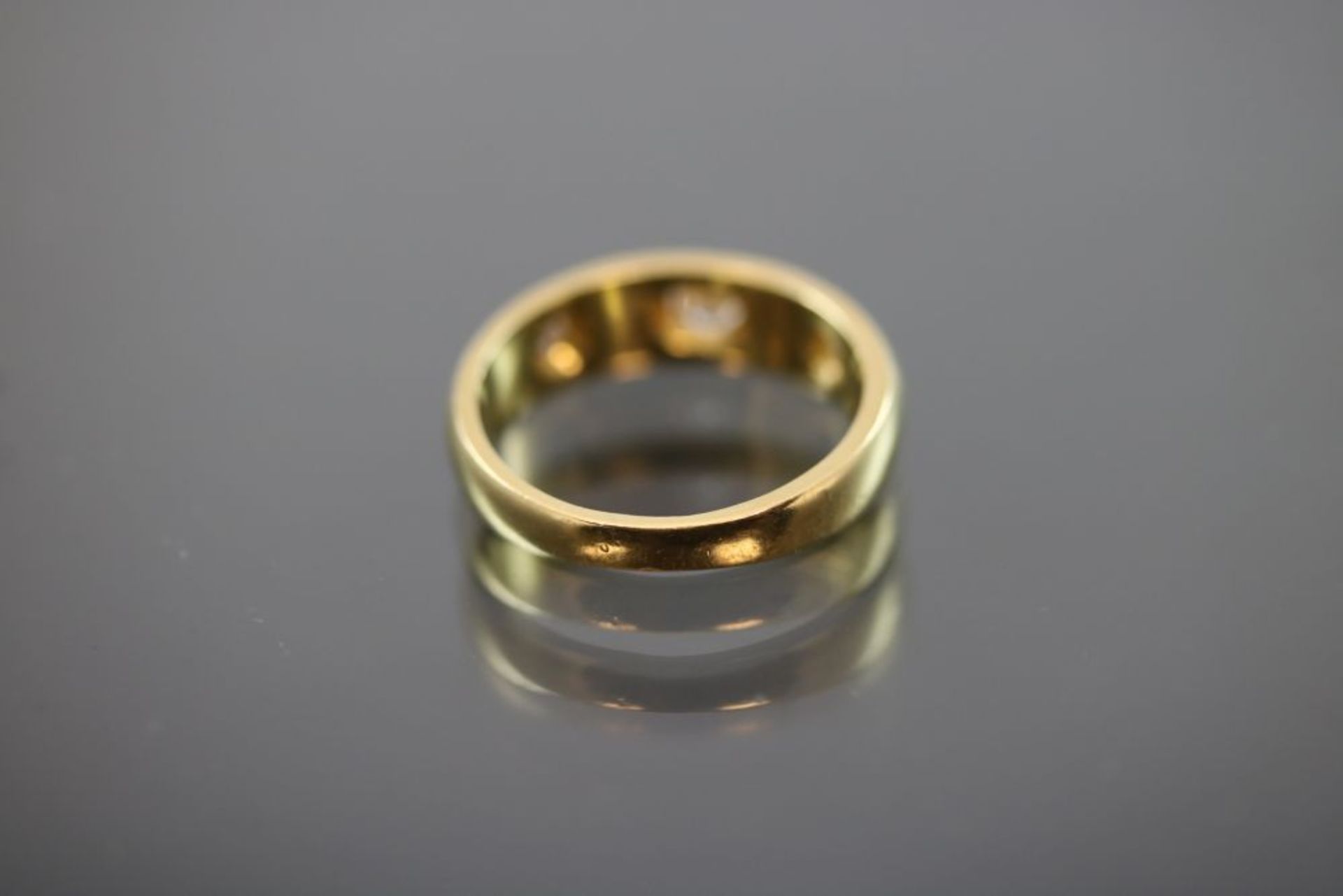 Brillant-Ring, 750 Gold - Bild 3 aus 3