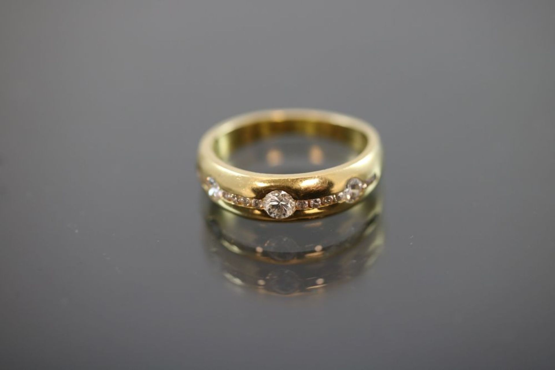 Brillant-Ring, 750 Gold