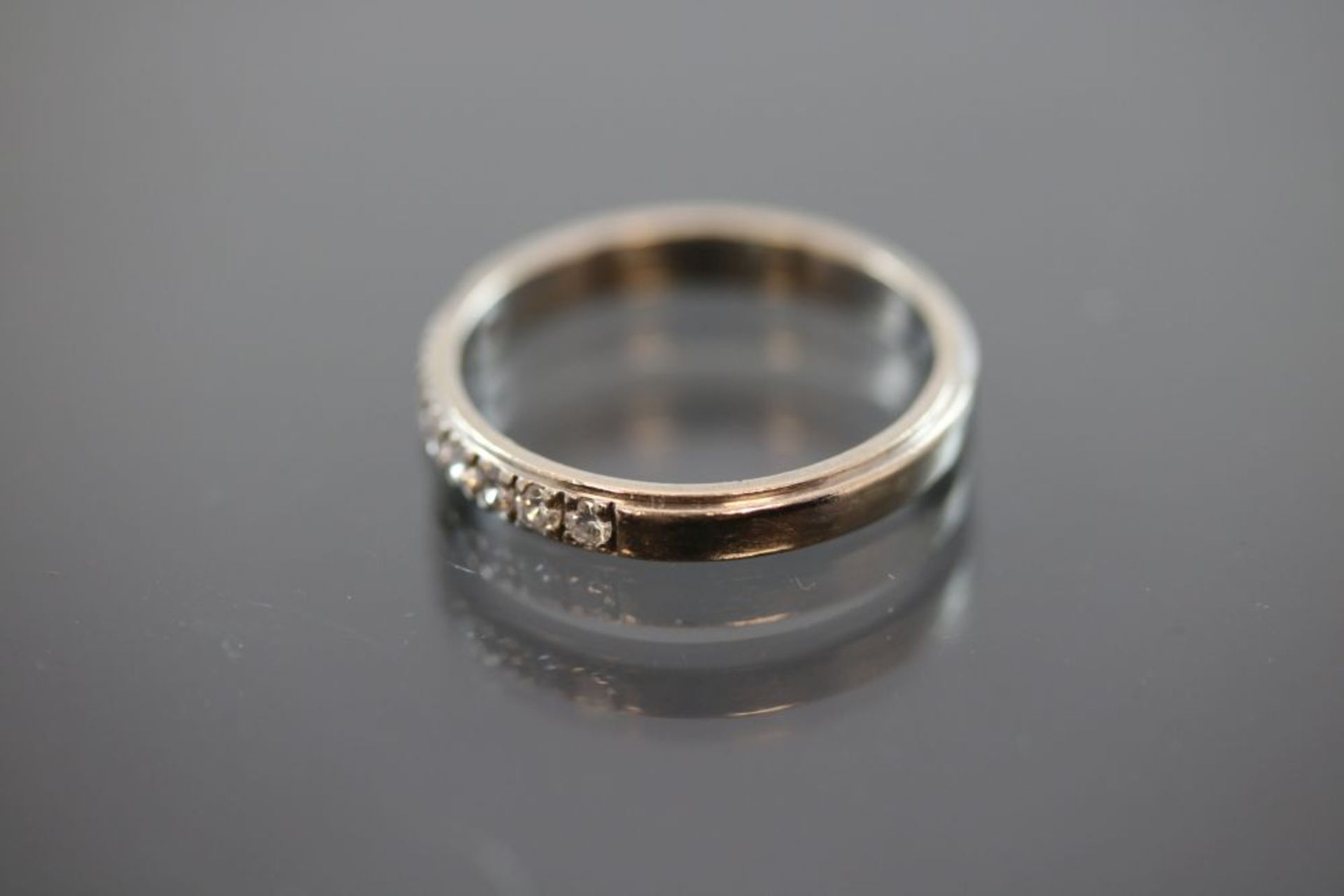 Brillant-Ring, 750 Weißgold - Bild 2 aus 3