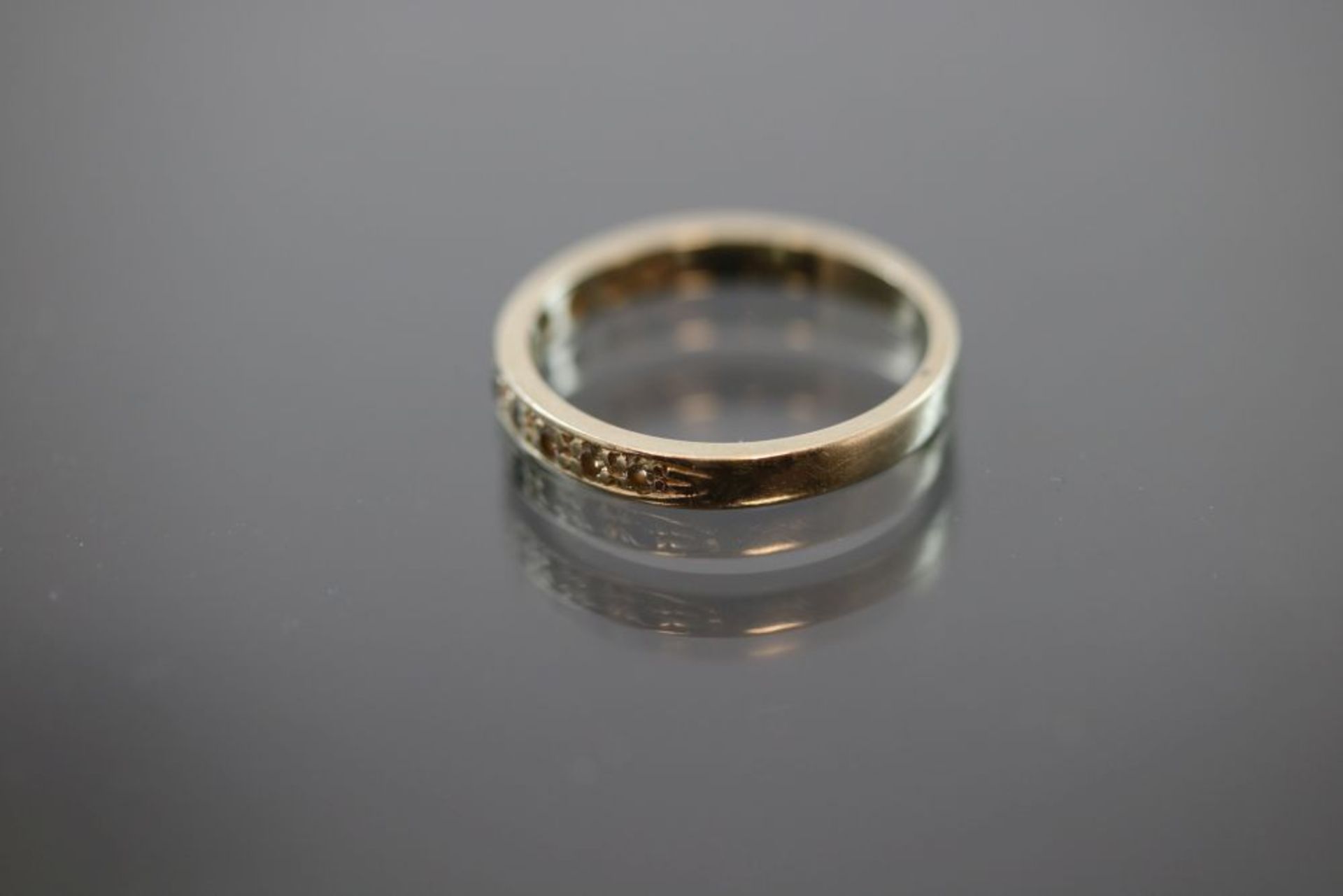 Brillant-Ring, 585 Weißgold - Bild 2 aus 3