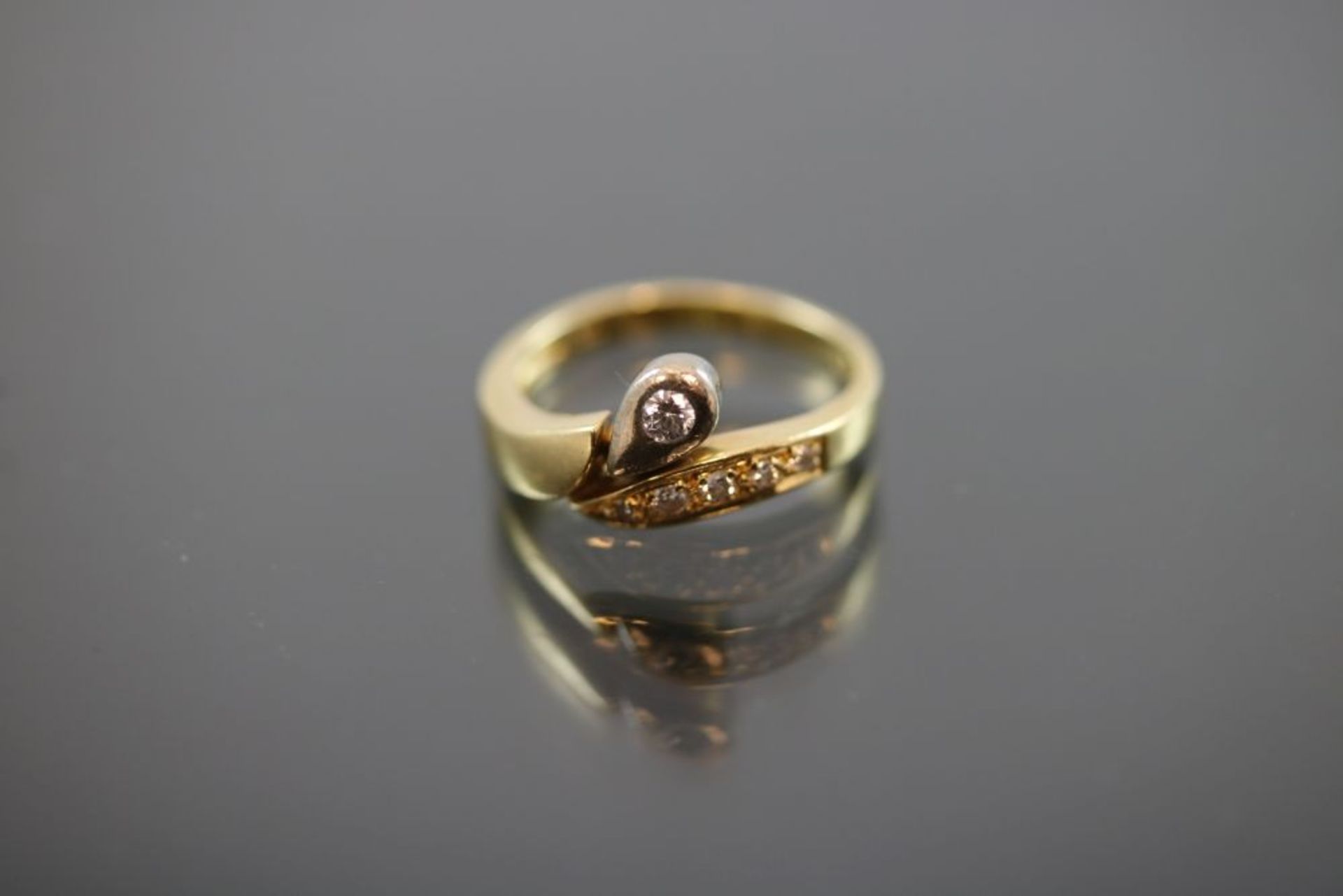 Brillant-Ring, 750 Gold