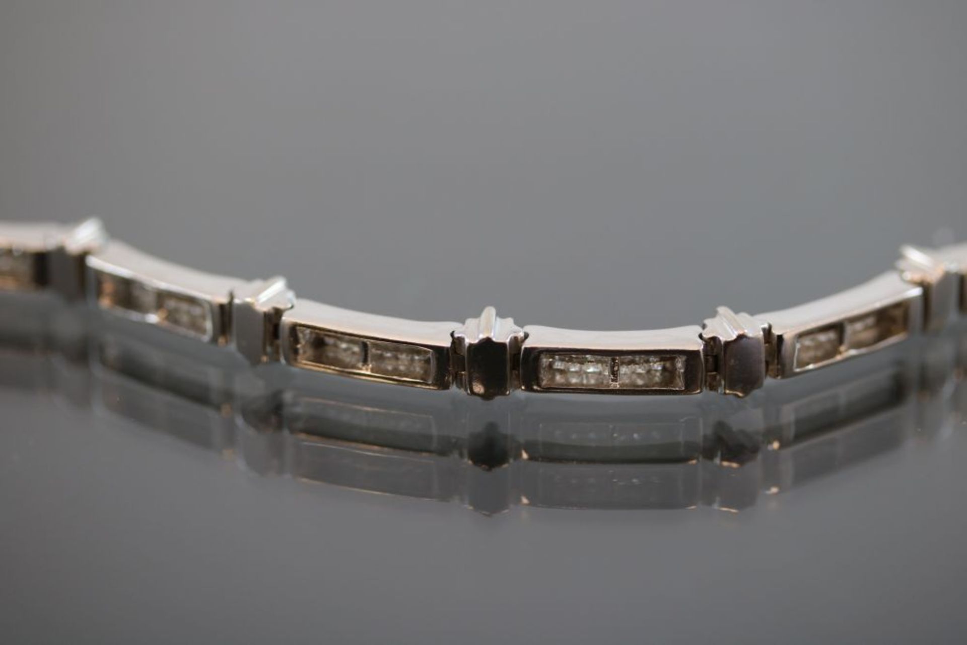 Diamant-Armband, 585 Weißgold - Image 3 of 3