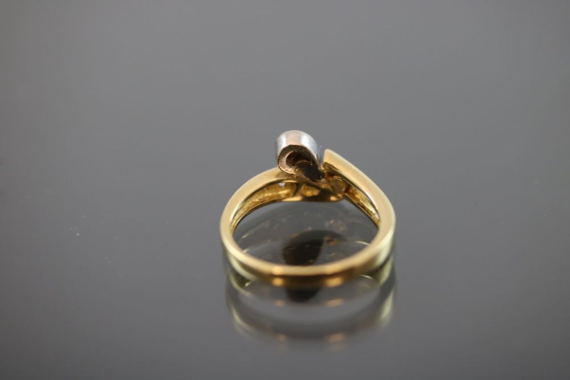 Brillant-Ring, 750 Gold - Bild 3 aus 3