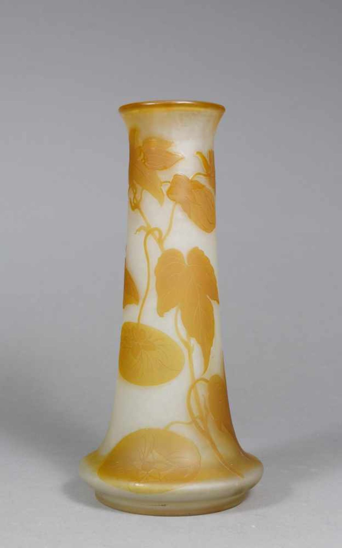 Vase, Emile Gallé, Nancy, Frankreich, um 1900<