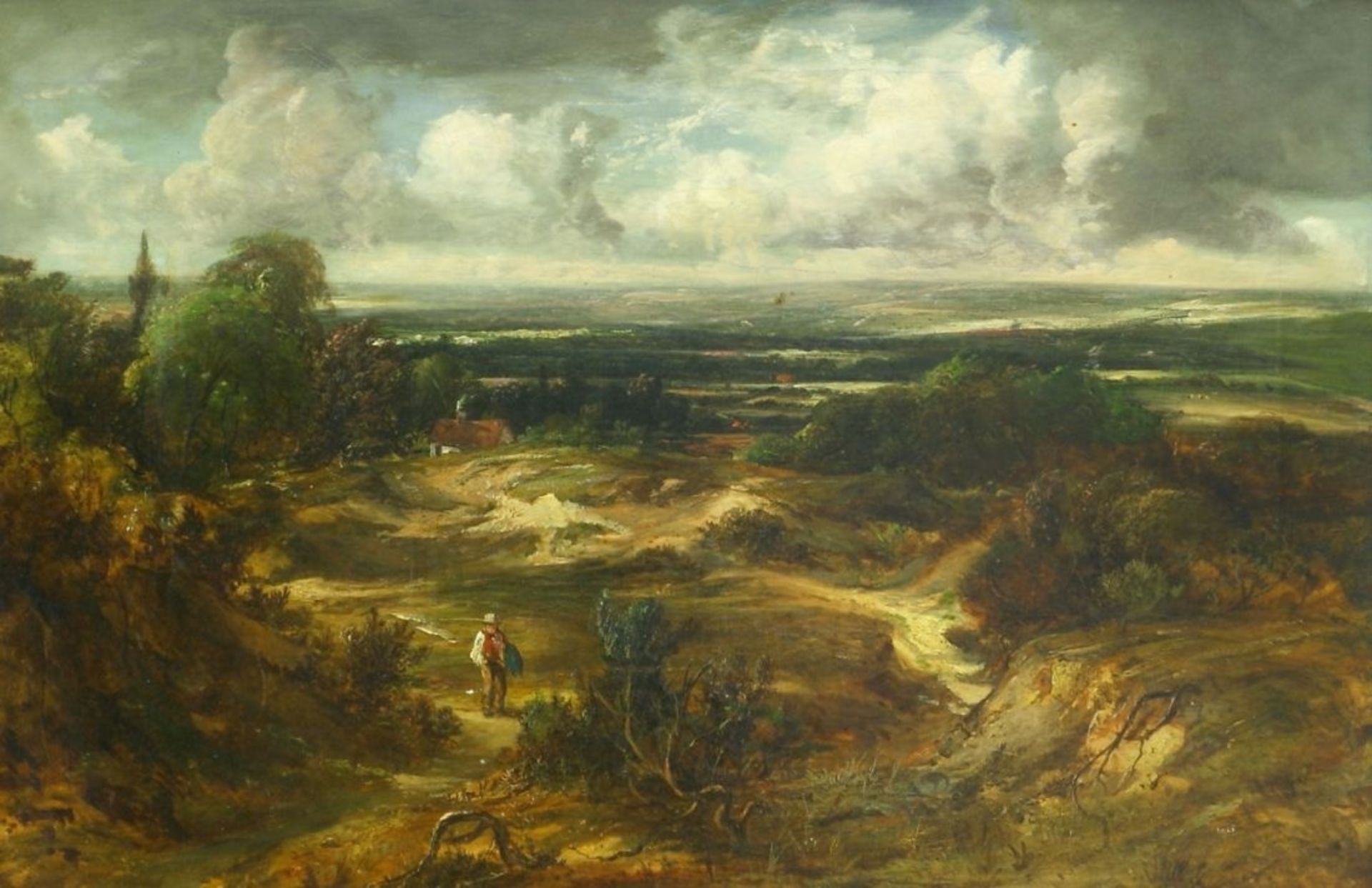 Constable, John (1776 East Bergholt, Suffolk - 1837 London-Hampstead) Schule