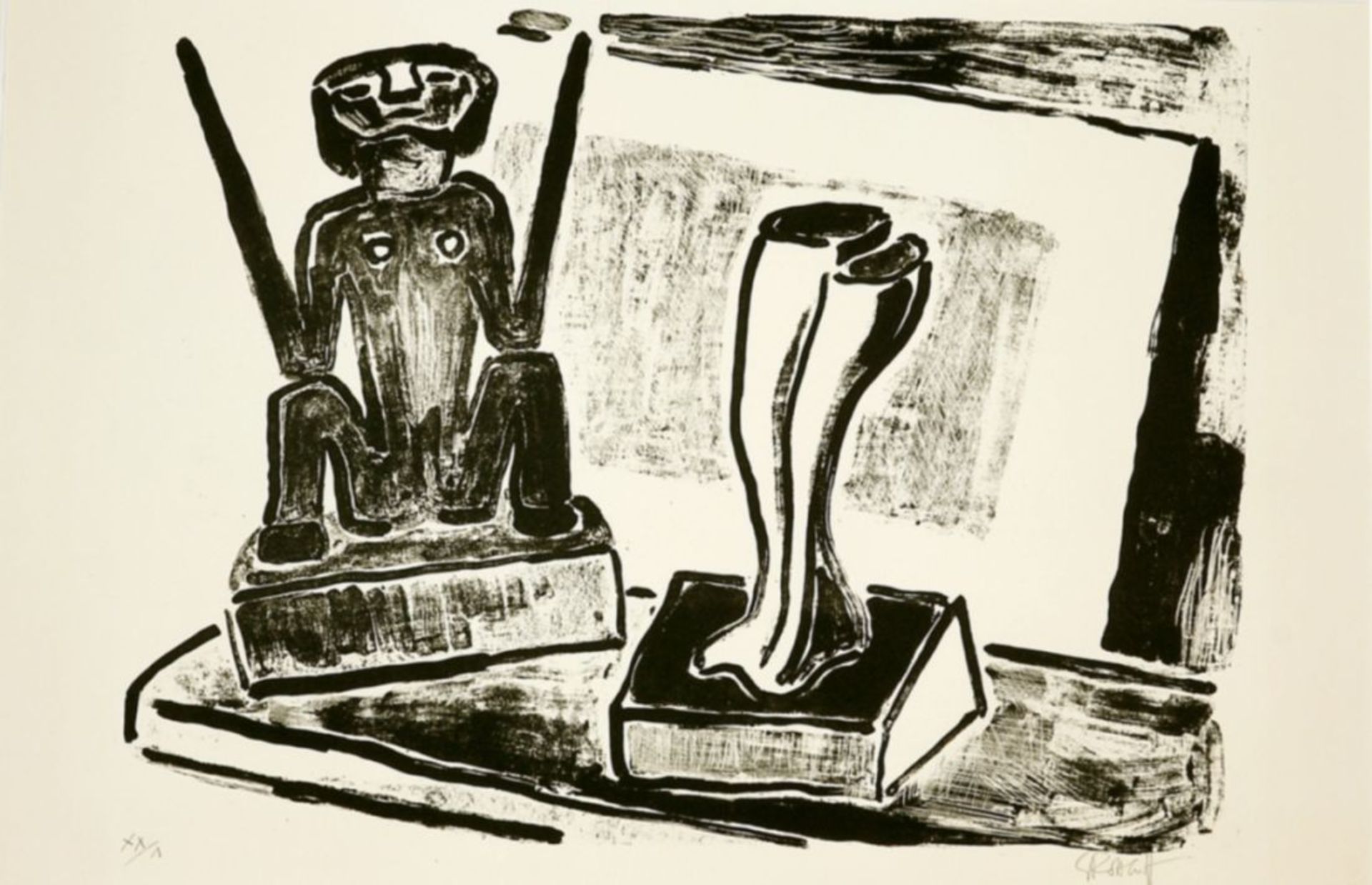 Schmidt-Rottluff, Karl (1884 Rottluff - 1976 Berlin)