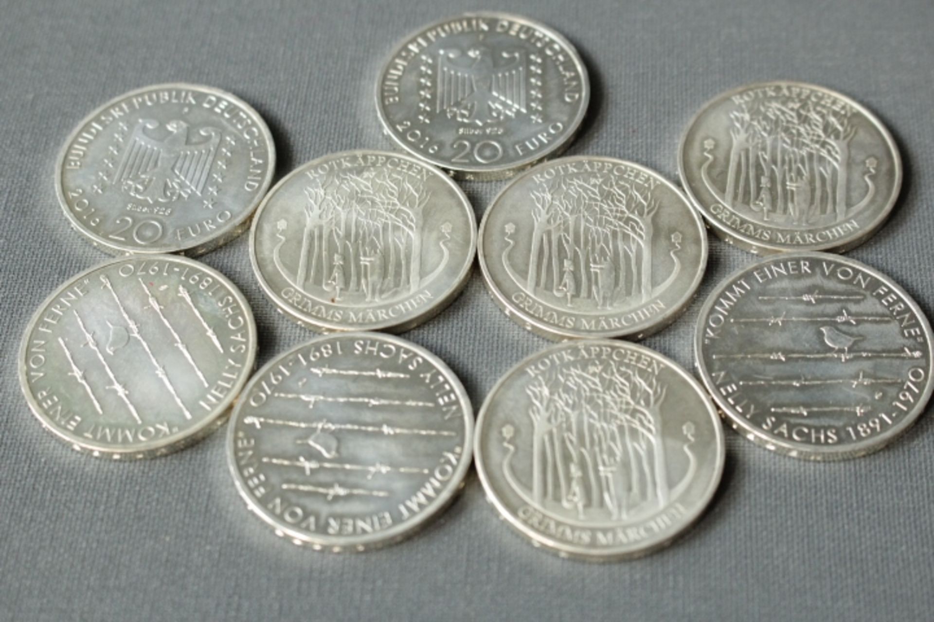 Silber 925/1000 20 Euro Münzen