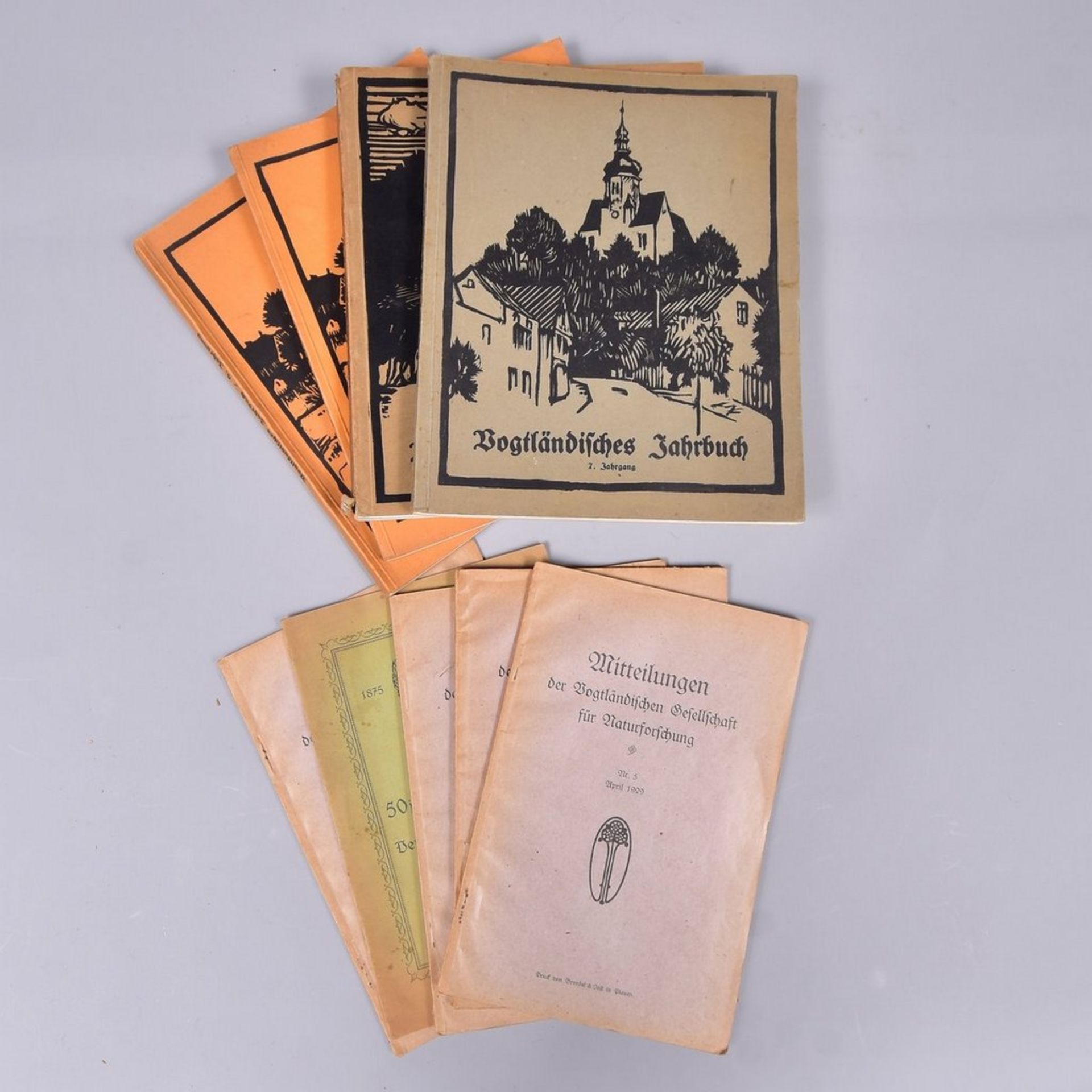 "Vogtländisches Jahrbuch", 7. Jahrgang, Dr. Ernst Pietsch, 1927,1929,1930, Verlag F.Neupert GmbH