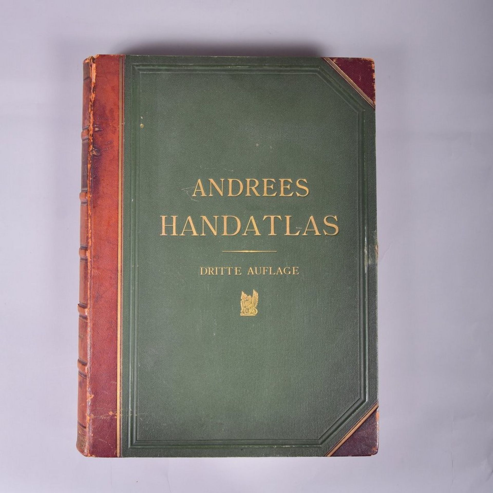 Andrees "Allgemeiner Handatlas", Verl.v. Velhagen & Klasing Bielefeld u. Leipz. 1893, 91 Haupt-u.