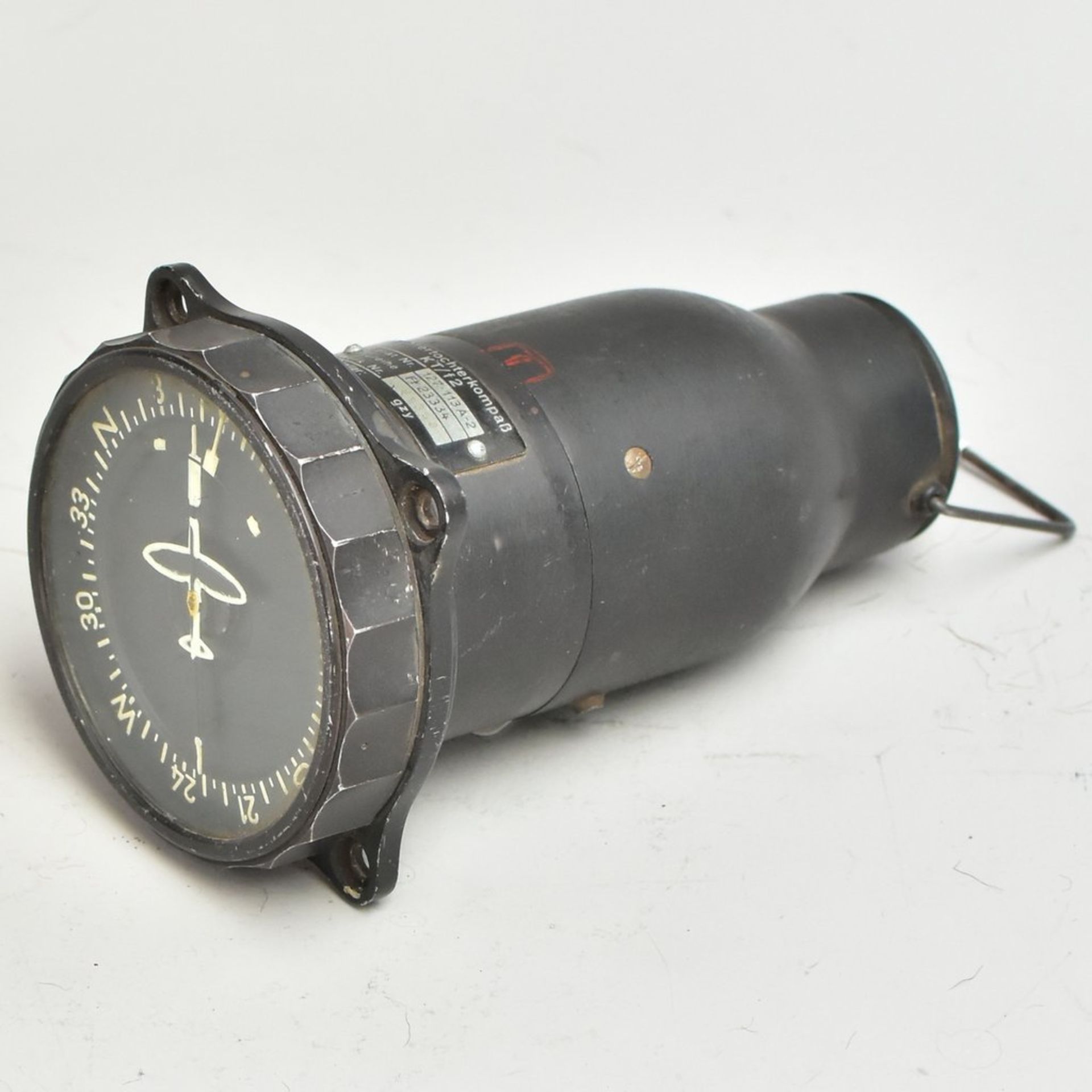 Führertochterkompass, Gerätenr. 127.113A-2, Baureihe FI . 23334, Bj 1945, Originalzustand,