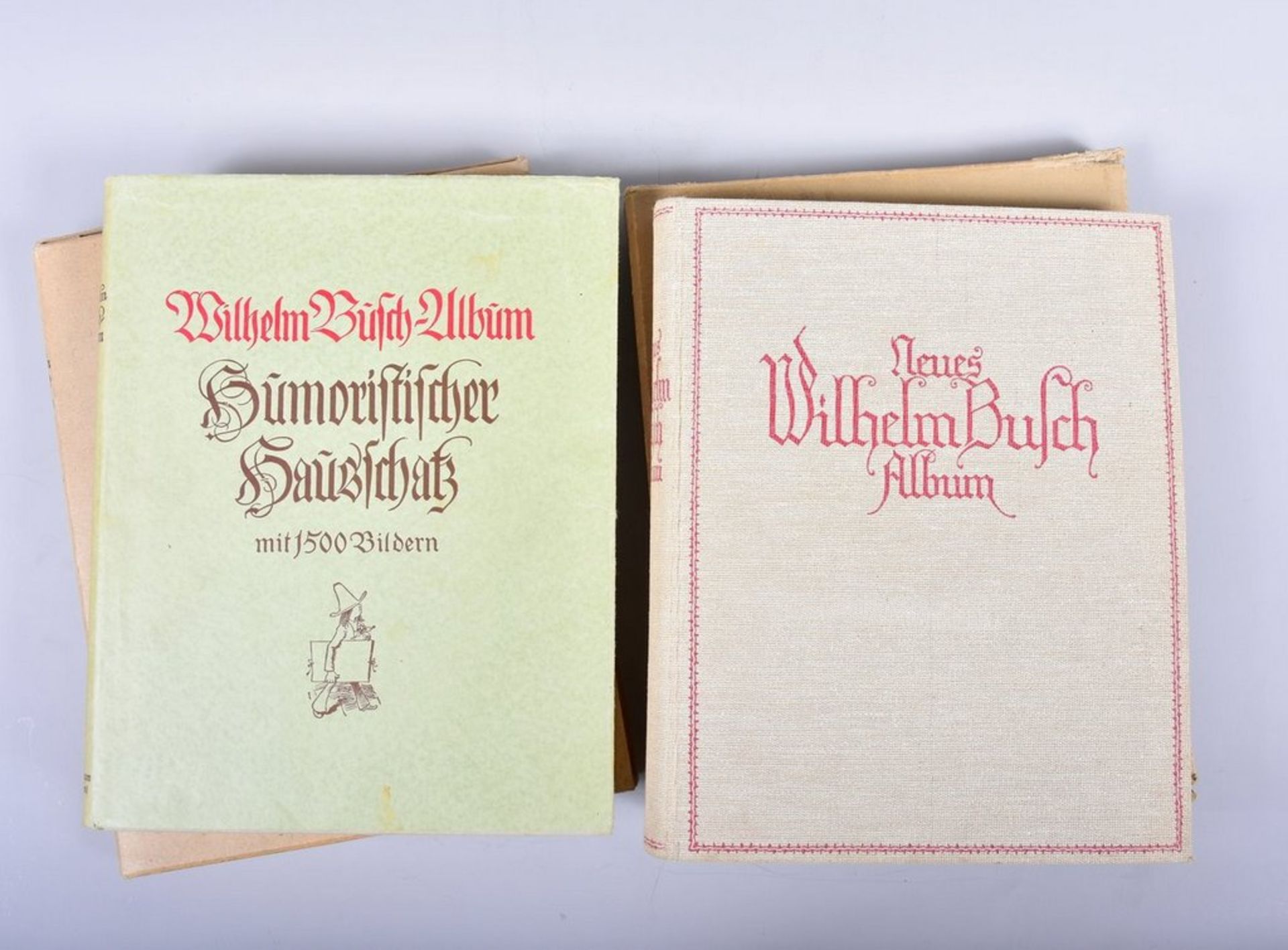"Neues Wilhelm Busch Album", Verlagsanstalt H. Klemm, Berlin 1936, mit 1600 Bildern, "Wilhelm