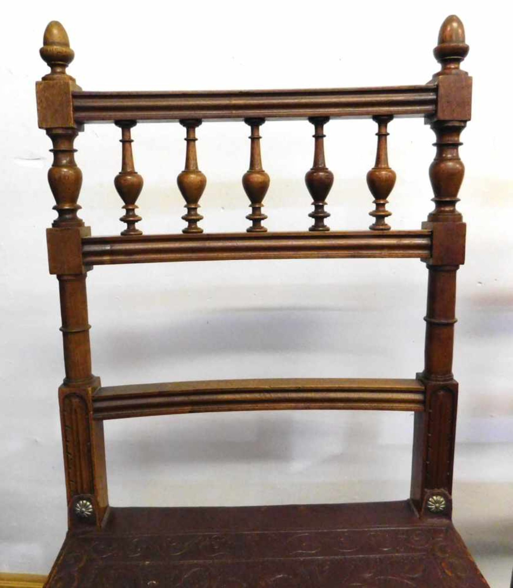 4 Stühle, Frankreich, Historismus um 1880, Nussbaum - Image 2 of 5