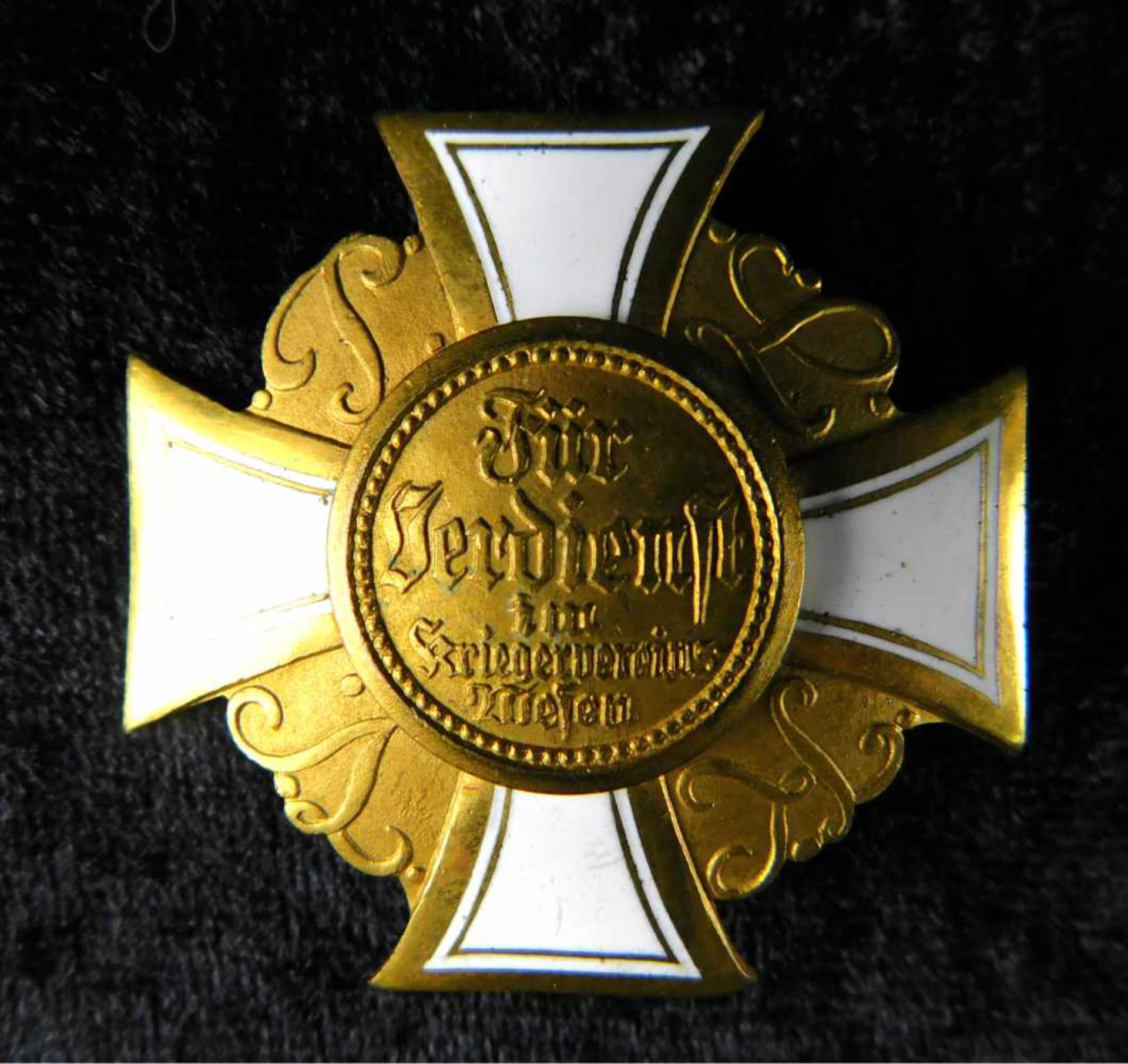 Preußischer Landeskriegerverband, Kriegerverein-Ehrenkreuz 1. Klasse, "Für Verdienst im