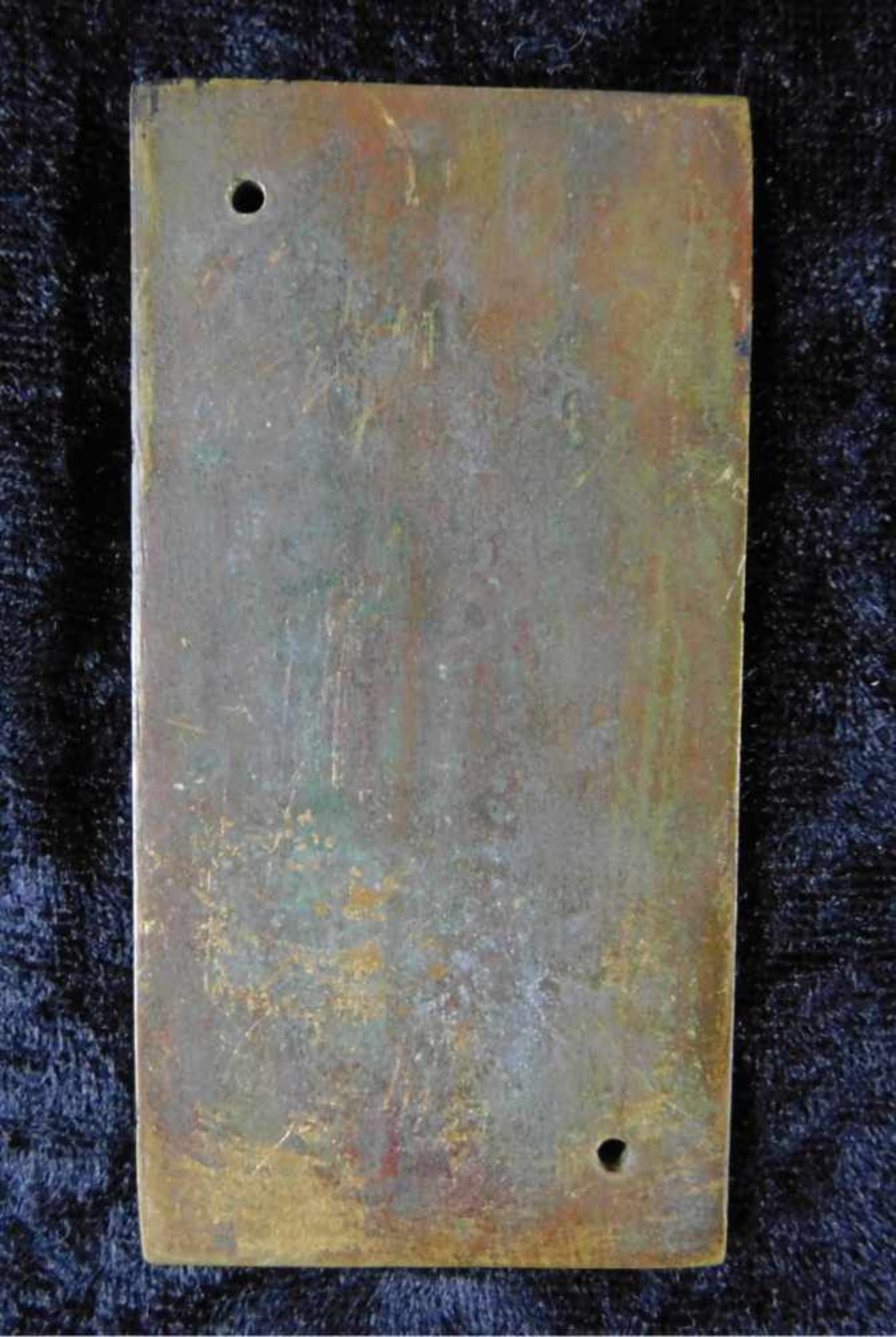 Bronzeschild, Hitlerjugend Alber Leo Schlageter, Schlageter, 28. Mai 1933, 9 x 4,5 cm - Image 2 of 2