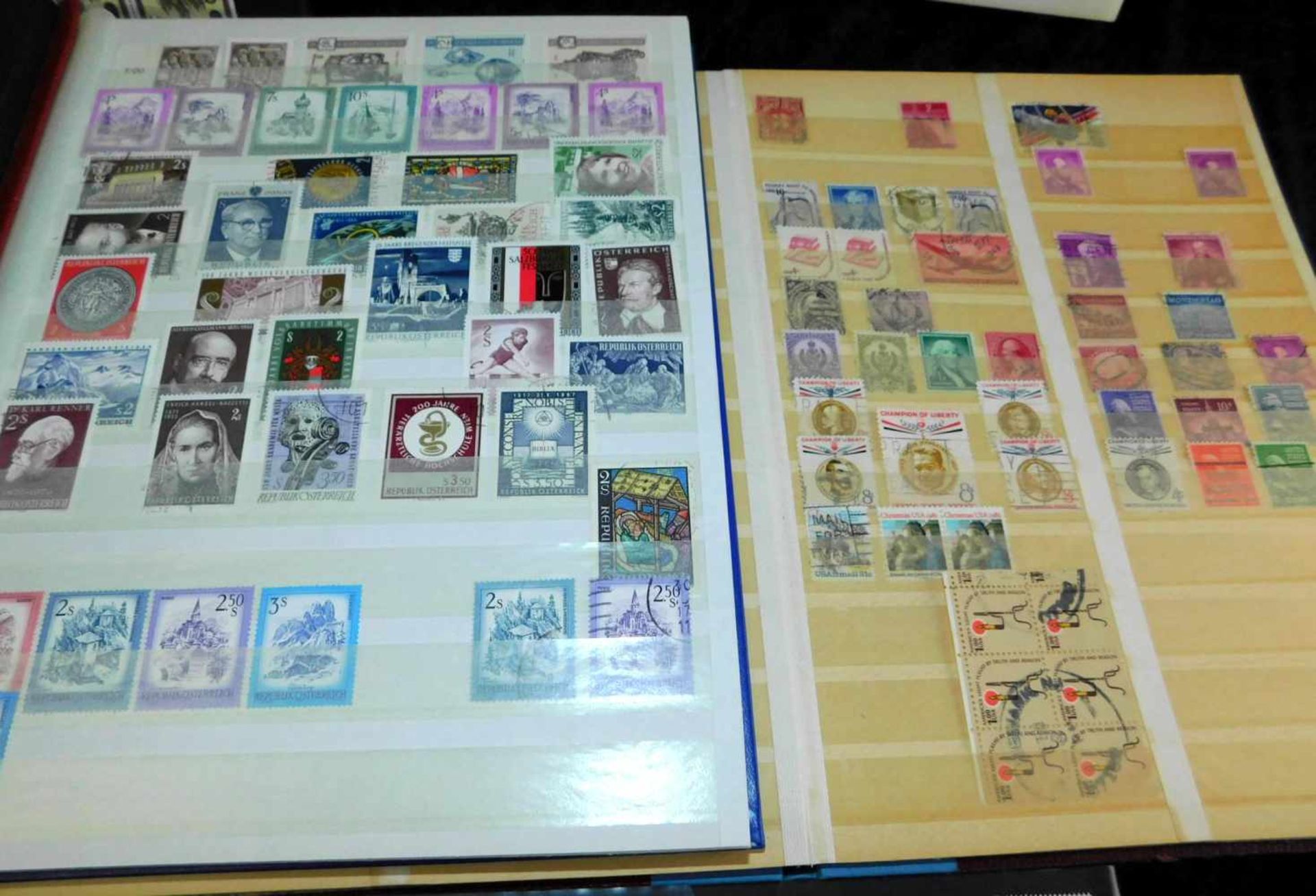 Konvolut Briefmarken, diverse Länderu. Themen, postfrisch u. gestempelt 1960er bis 80er Jahre, - Bild 3 aus 4