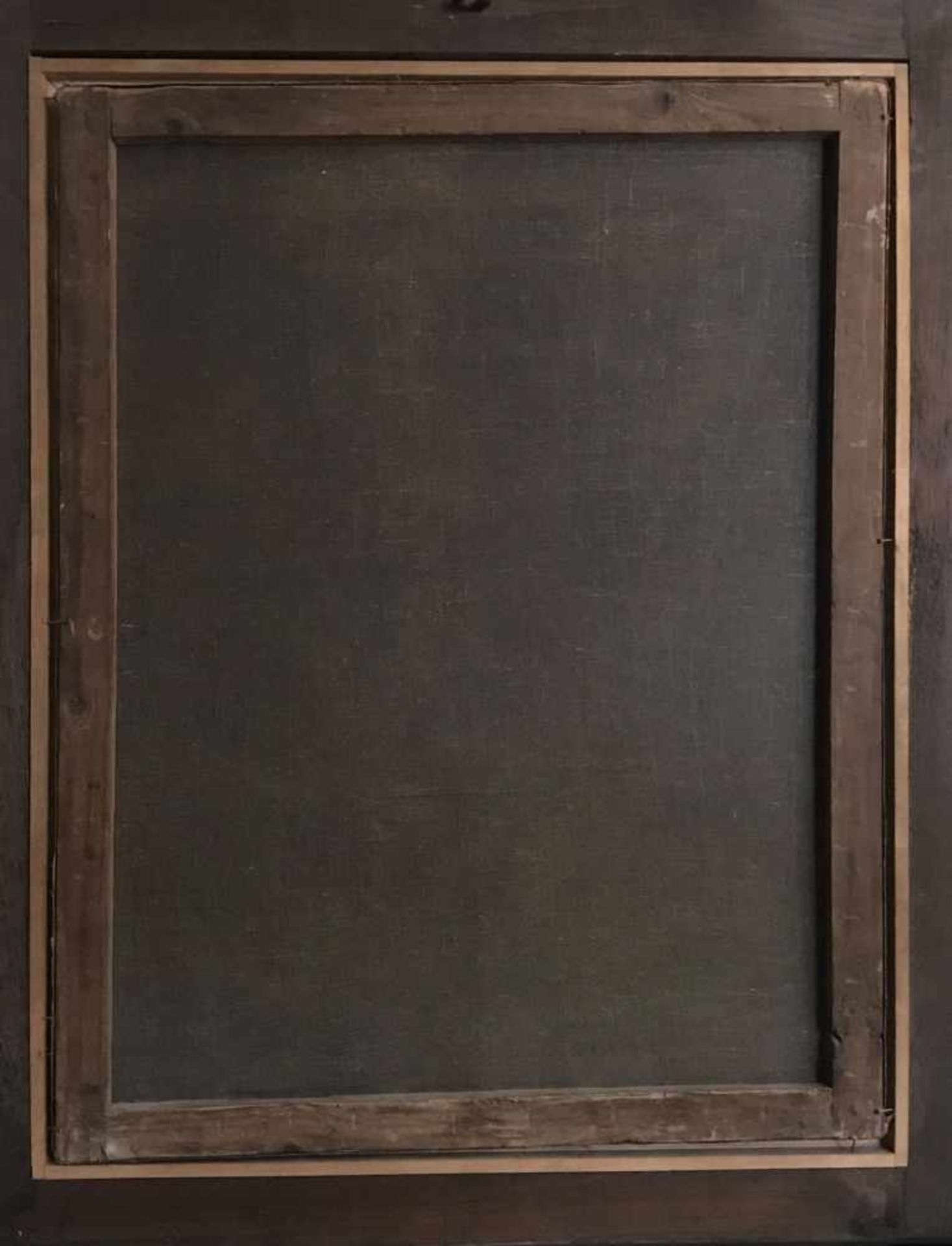Unbekannter Künstler, 1. H. 19. Jh., Offizier im Harnisch, Öl/Lwd, Altersspuren, 89 x 68 cm - Bild 5 aus 5