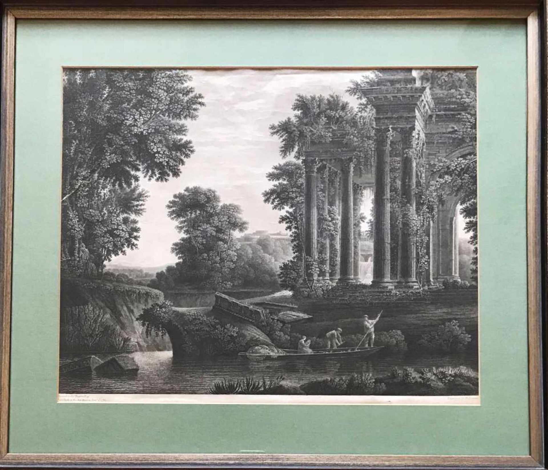 Konvolut 8 Graphiken: Giovanni Battista Piranesi (1720 Venedig - Rom 1778), zwei Radierungen: " - Bild 6 aus 9