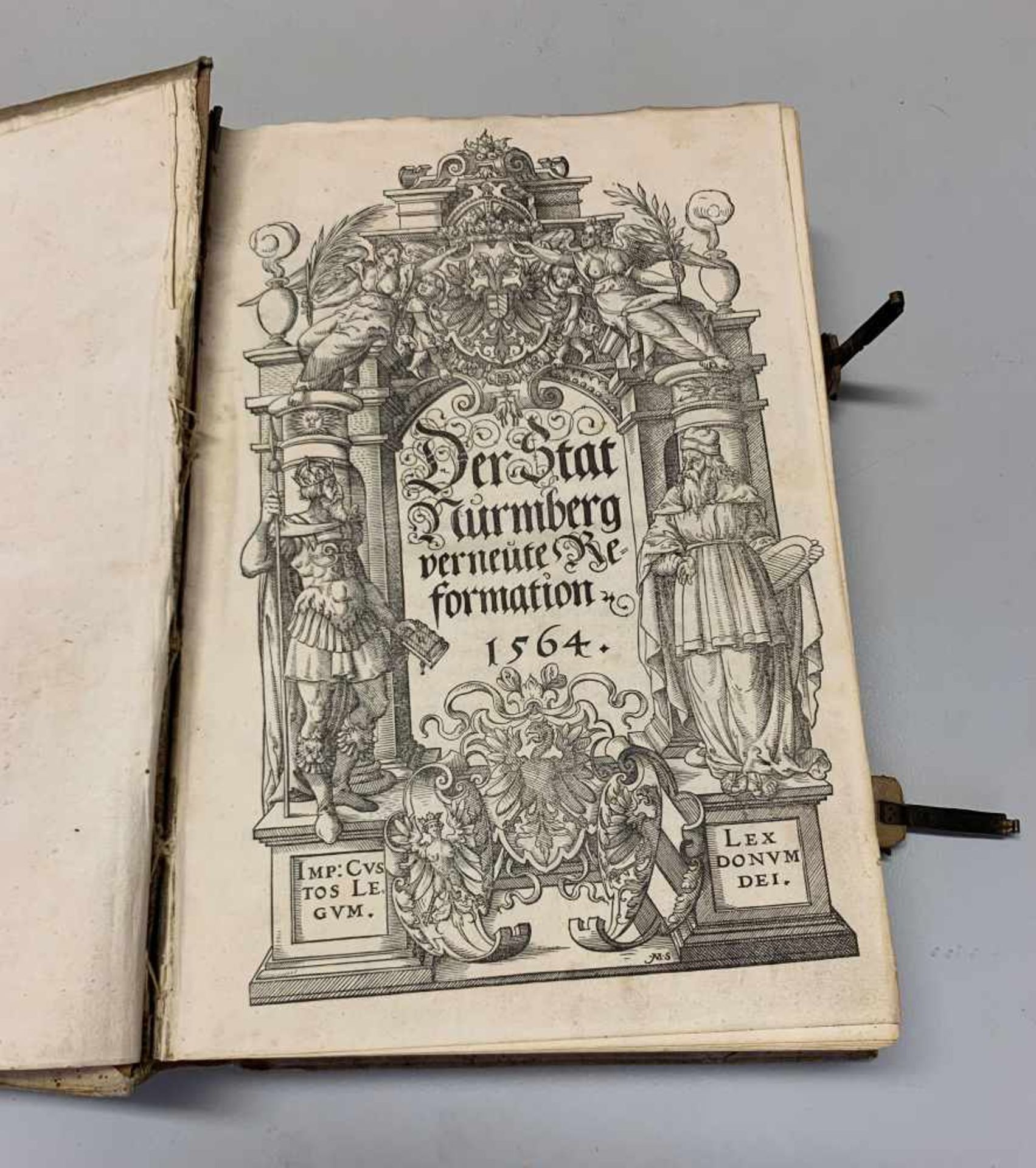 NÜRNBERG -Der Stat Nurmberg verneute Reformation, Nürnberg, 1564