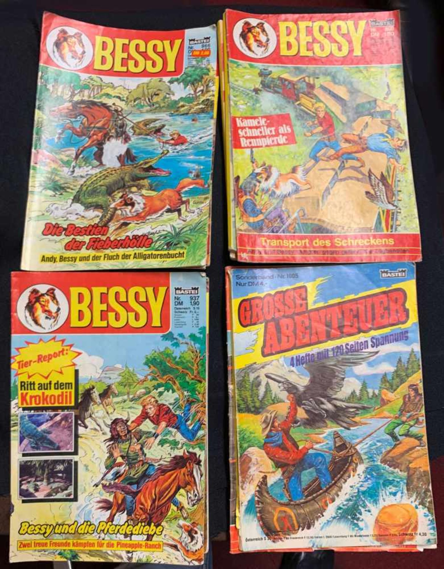 Konvolut Comics, Comix, verschiedene Reihen und Nummern: Lasso, Bessy, Grosse Abenteuer, Buffalo - Bild 5 aus 8