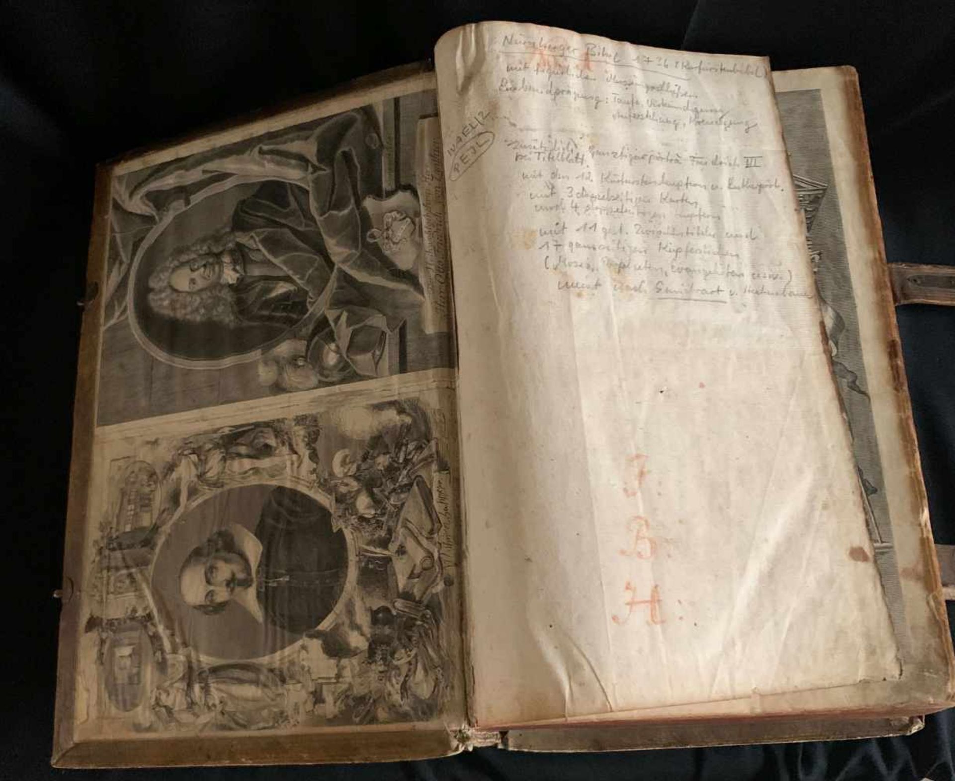 Kurfürstenbibel zu Nürnberg 1736. Biblia. Das ist die ganze Heilige Schrift des Alten und Neuen - Bild 4 aus 9