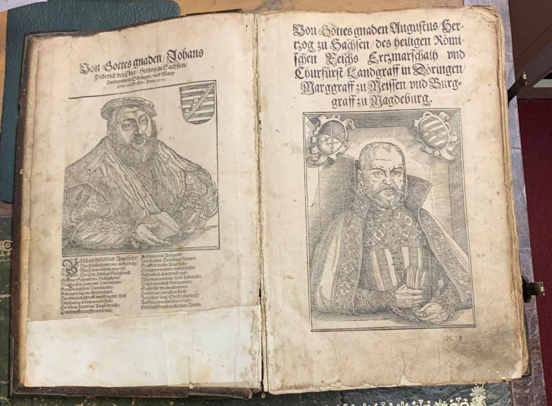 Martin Luther (1483 in Eisleben - 1546 Eisleben): Biblia. Das ist: Die gantze heilige Schrifft / - Bild 4 aus 7