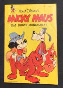 Walt Disney`s Micky Maus. Das bunte Monatsheft Nr. 2 vom Februar 1952, Nachdruck