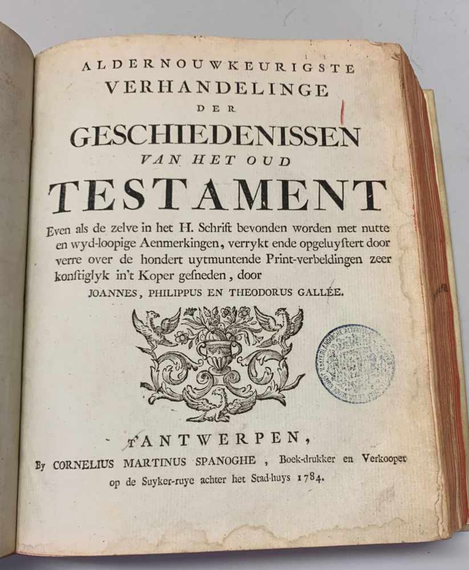 Aldernouwkeurigste Verhandelinge der Geschiedenissen van het Oud Testament.....verrykt ende - Bild 5 aus 6